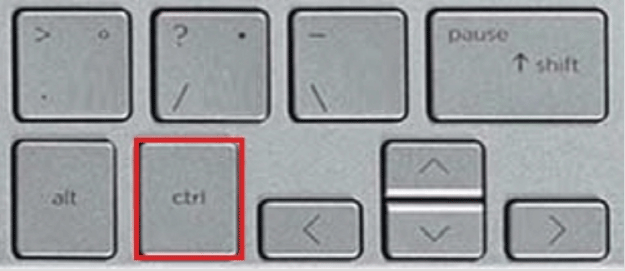 해외 출시된 노트북 키보드에서의 한자키는 오른쪽 Ctrl 키로 사용한다.